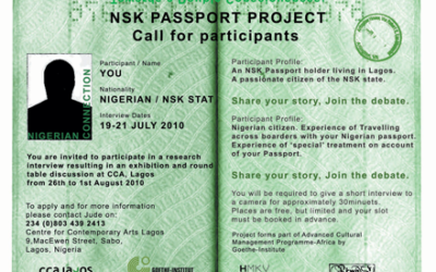 Towards a Double Consciousness: NSK Passport Project